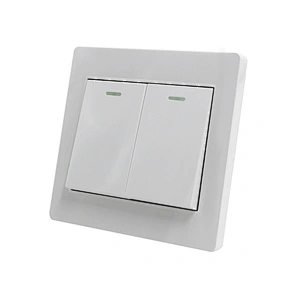 Dual Button Exit Switch Button NO/NC Plastic Exit Button for Opening Office or Home Door