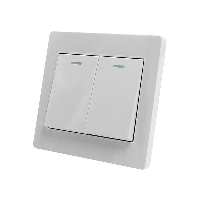 Dual Button Exit Switch Button NO/NC Plastic Exit Button for Opening Office or Home Door