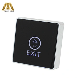 Touch exit button sensor push switch door access control system X12