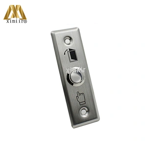 Metal push button switches good quality aluminium magnetic door exit button emergency exit button switch
