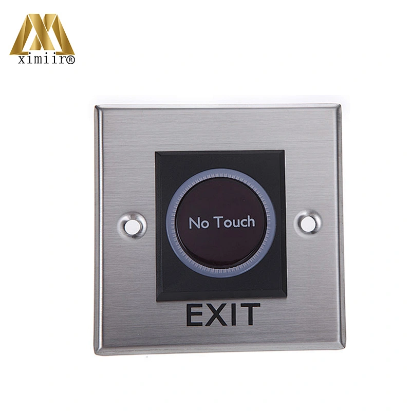 Infrared Exit Button No Touch Door Push Button Door Release Switch For Access Control System Infrared Door Button