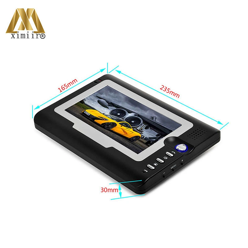 810M11 With 7 Inch Monitors Door Bell For Apartment Video Doorphone Home Improvement Speakerphone Intercom System