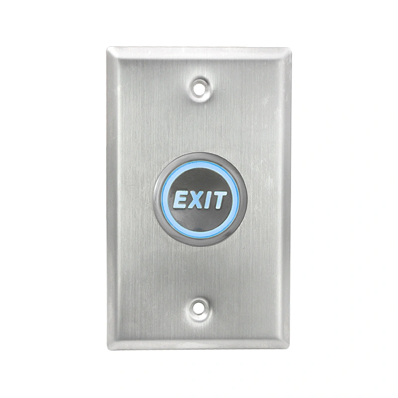 Aluminum Door Exit Release Push Button Switch For Opening Access Control Door
