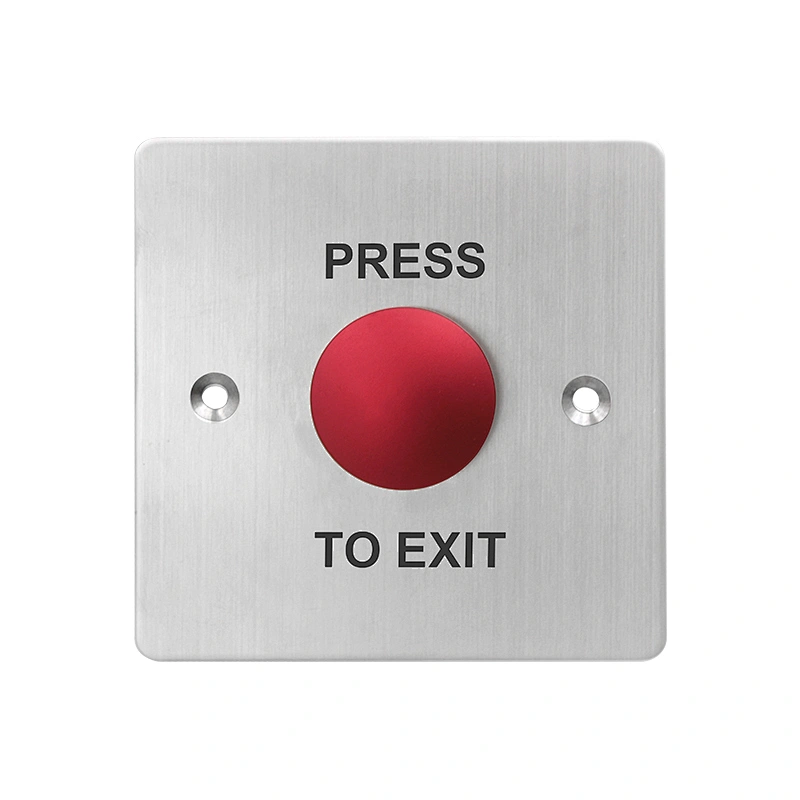 Red/Green Touch Button Switch Exit Button for Opening Door Security Product Stainless Steel Exit Button XM-DE05-WM