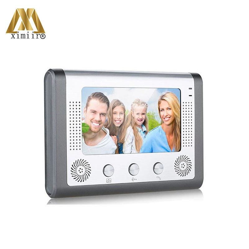 801MJIDS 7 Inch Wired Video Door Phone Intercom One To One Video Doorphone Video Doorbell In Access Control System