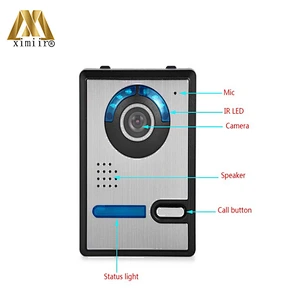 802Fa11 For Apartment Security Video Door Phone Doorbell Video Intercom Doorphone Ir Night Vision