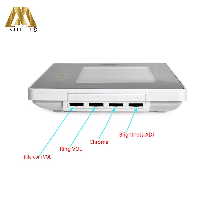 7 Inch Video Door Phone Video Door bell Intercom Monitor Kit IR Night Vision Camera Doorbell In Access Control System 808MA11