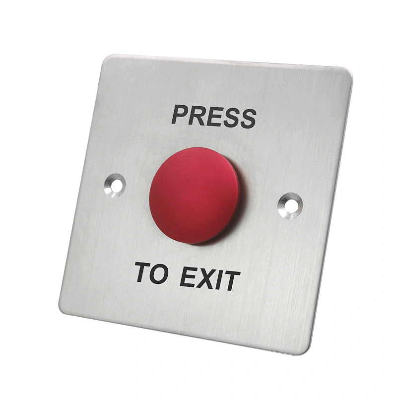 Red/Green Touch Button Switch Exit Button for Opening Door Security Product Stainless Steel Exit Button XM-DE05-WM