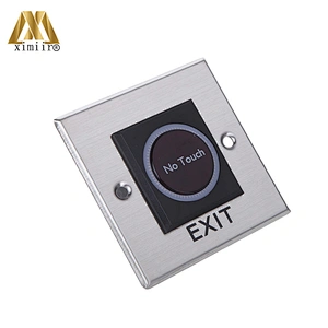 Infrared Exit Button No Touch Door Push Button Door Release Switch For Access Control System Infrared Door Button
