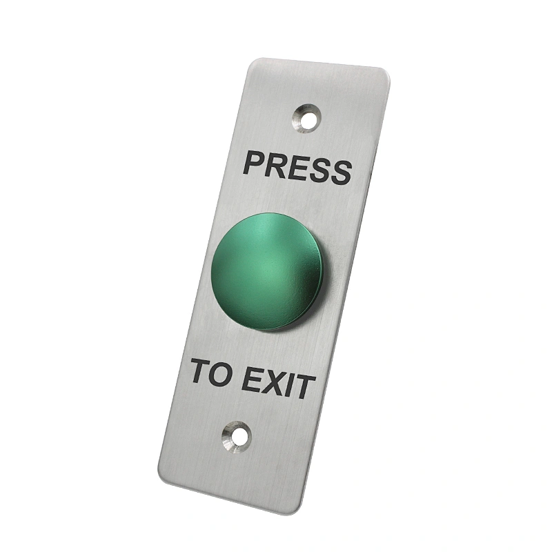 Red/Green Touch Button Switch Exit Button for Opening Door Security Product Stainless Steel Exit Button XM-DE05-LM