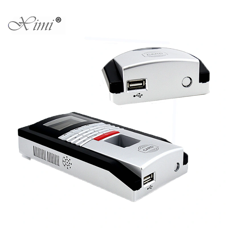 TCP/IP fingerprint and RFID card door access control and time attendance systems fingerprint and card reader color screen cheap