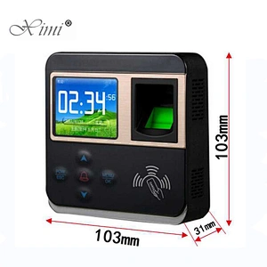 F210 fingerprint door lock TCP/IP access control and time attendance with proximity card reader