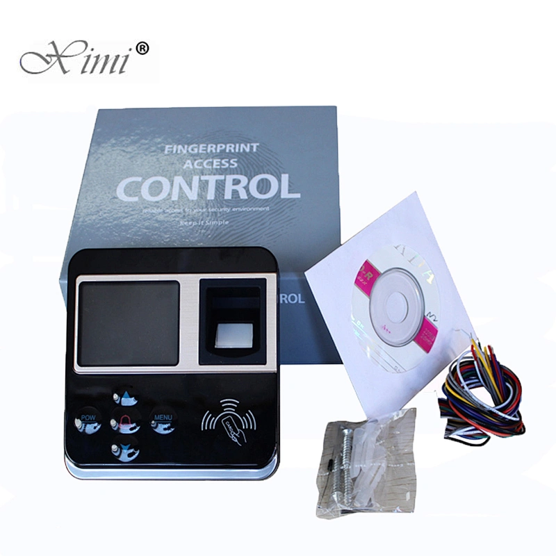 F210 fingerprint door lock TCP/IP access control and time attendance with proximity card reader