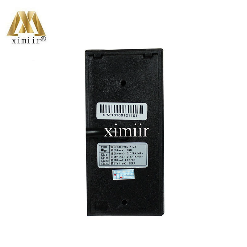 Waterproof card access control reader wiegand26 wiegand34 smart card reader ID card reader