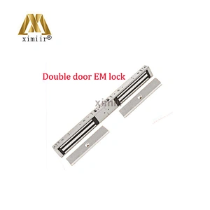 180KGS 350Lbs*2 Dual Gate Door Lock Double Electric Magnetic Lock Power to Open Door For Access Control Door
