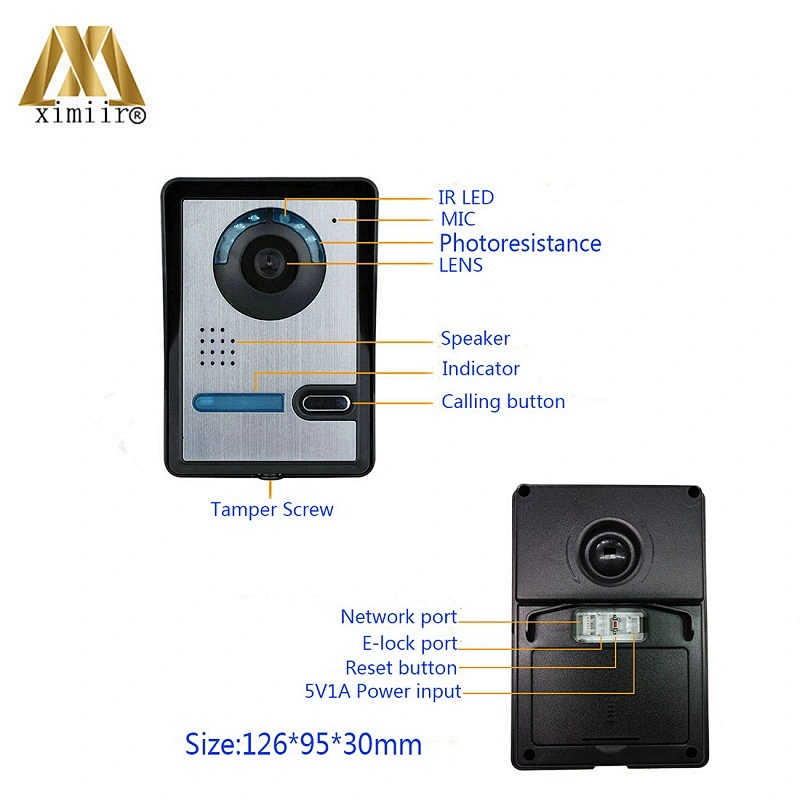 New Arrival Light Sensor Door Bell Telephone Wifi/Ip Visual Doorbell Wireless Video Door Phone Mobile Phone Ip Camera