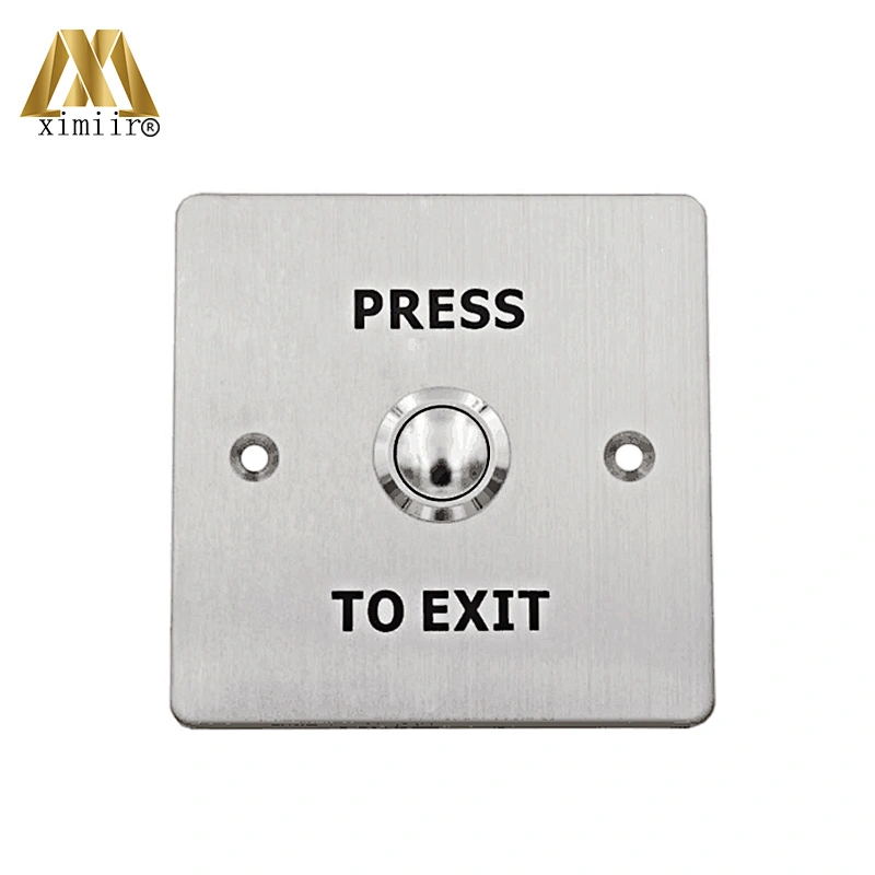 Stainless steel exit button NO/NC exit button for all access control system X05N