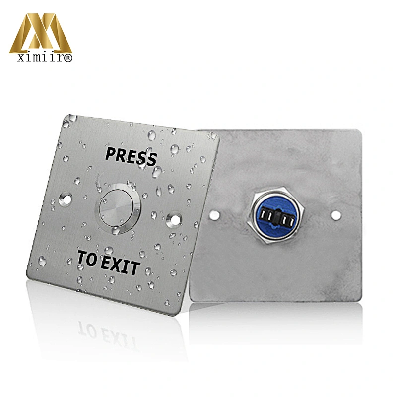 Stainless steel exit button NO/NC exit button for all access control system X05N