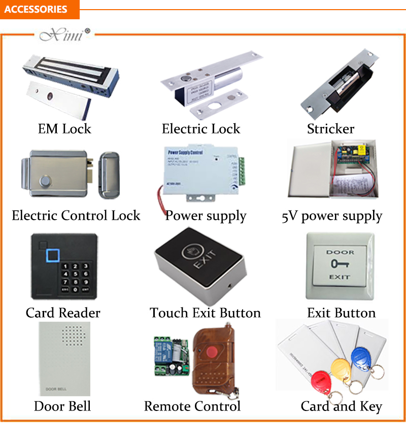 Kr300 Wiegand Access Control Card Reader Ip65 Waterproof Smart Card Reader Both 125Khz Rfid & 13.56 Mhz Ic Card Reader