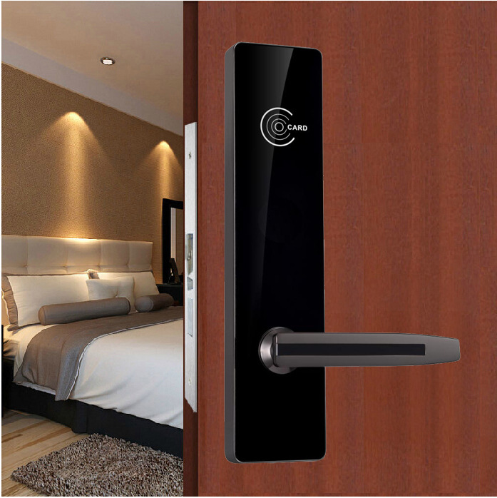 Smart Card RF Hotel Door Lock Digital Keyless Door Access Control Hotel Lock System