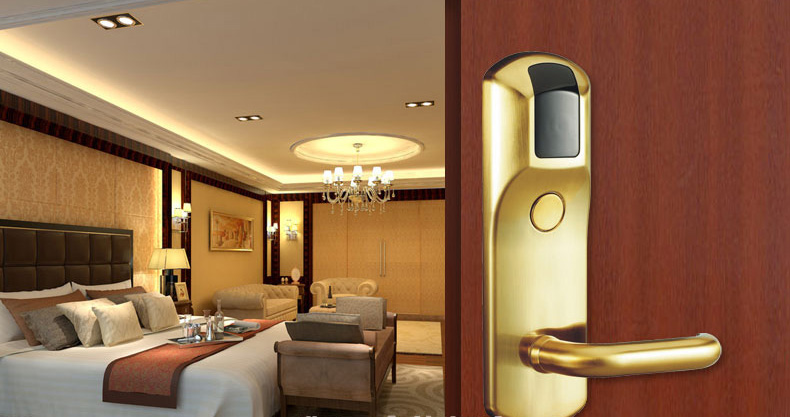 Good Quality Shenzhen XIMI Stainless Steel RFID Card Door Lock System Smart Card Access Control