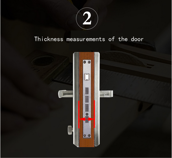 HOTEL LOCK Smart IC card lock access one electronic smart sensors lock hotel lock with 2 IC card electronic locks