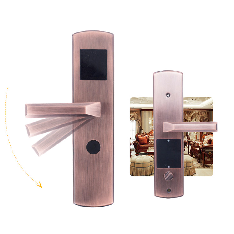 Cheap Price 125KHZ RFID card 13.56MHZ MF Smart Card Hotel Door Lock System