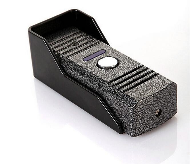 7 Inch Monitor Night Vision Ir Camera Video Doorphone Intercom System Wired Doorbell 806Me11 Access Control Video Door Bell