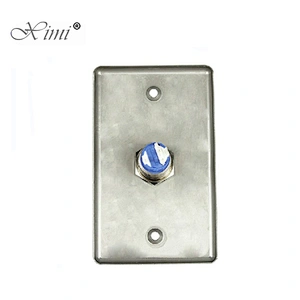 Hot sale good quality X04L stainless steel metal exit button with green blue light for access control system