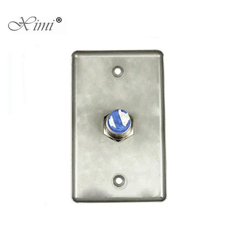Hot sale good quality X04L stainless steel metal exit button with green blue light for access control system