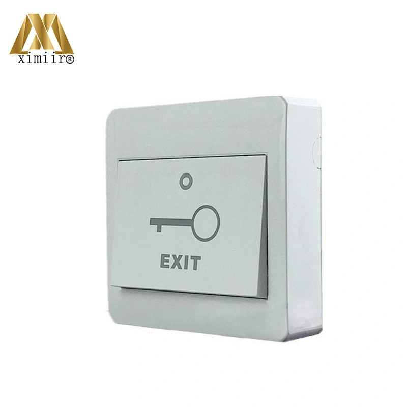 E15-M Simple Plastic Door Exit Button Release Push Switch For Access Control Systemc Electronic Door Lock