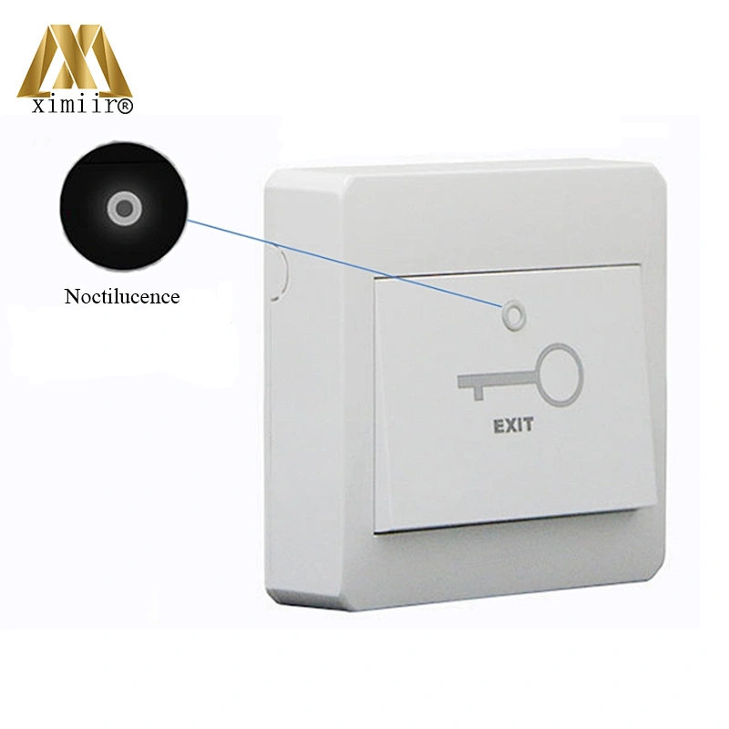 E15-M Simple Plastic Door Exit Button Release Push Switch For Access Control Systemc Electronic Door Lock