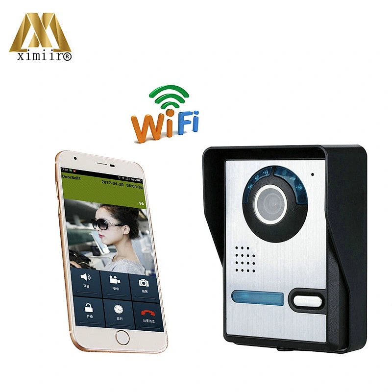 New Arrival Light Sensor Door Bell Telephone Wifi/Ip Visual Doorbell Wireless Video Door Phone Mobile Phone Ip Camera