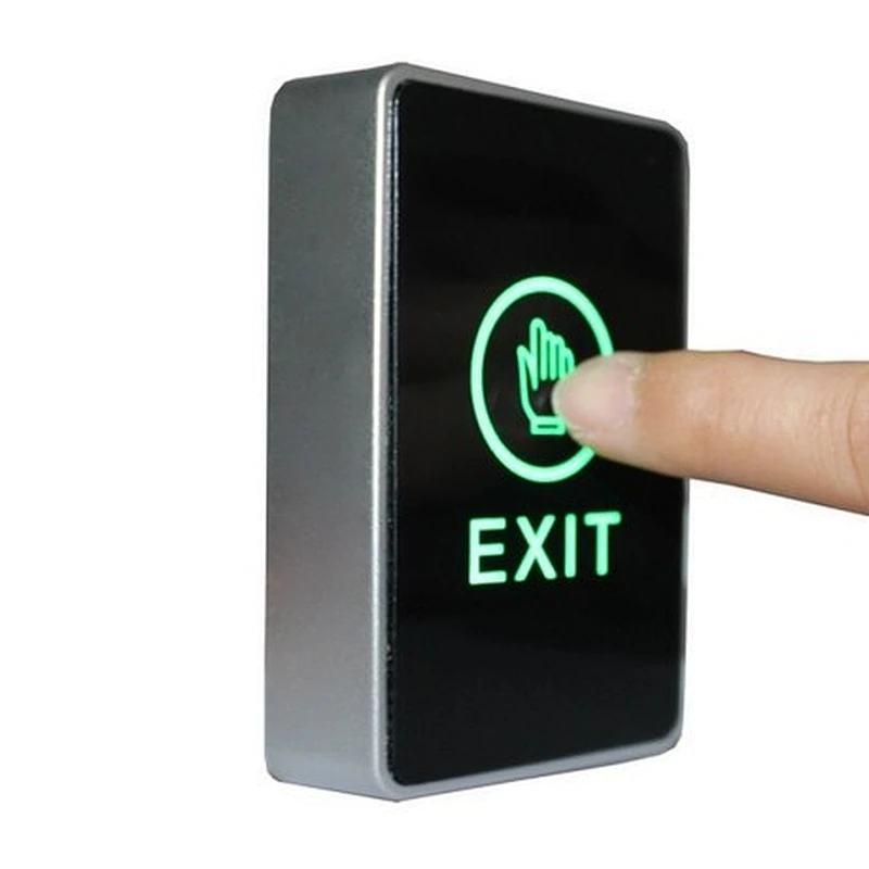 Touch exit button exit switch touch sensor door push exit button for access control systems