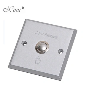 X08 aluminum door exit release push button switch for access control aluminum exit button
