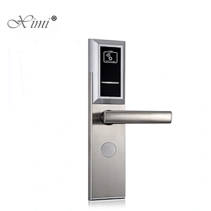 HM-317 Electric Cheaper RF Card Door Lock With Energy Saver Switch And Free Software Hotel Lock