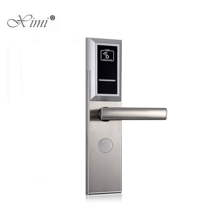 HM-317 Electric Cheaper RF Card Door Lock With Energy Saver Switch And Free Software Hotel Lock