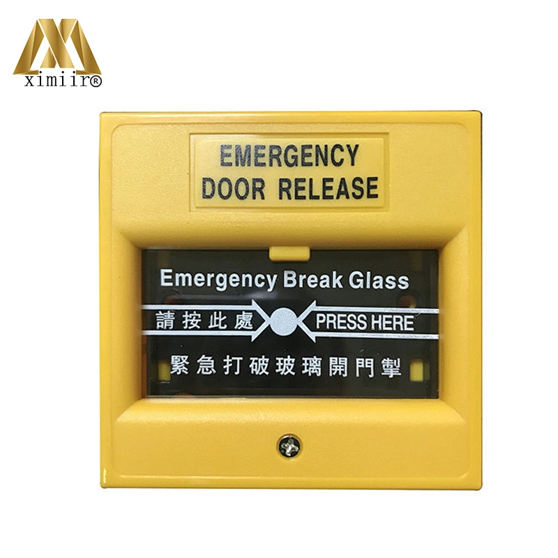 Emergency switch exit button door release glass break alarm button E20 break glass fire emergency exit release