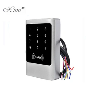 M07-K IP68 RFID card reader access control door open three ways standalone controller with keyboard