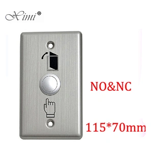 Hot sale access control NO/NC exit button/stainless steel exit button X04N