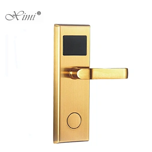 Smart Card Keyless Hotel Card Lock With Management Software Electronic Lock For Hotel Door Lock System