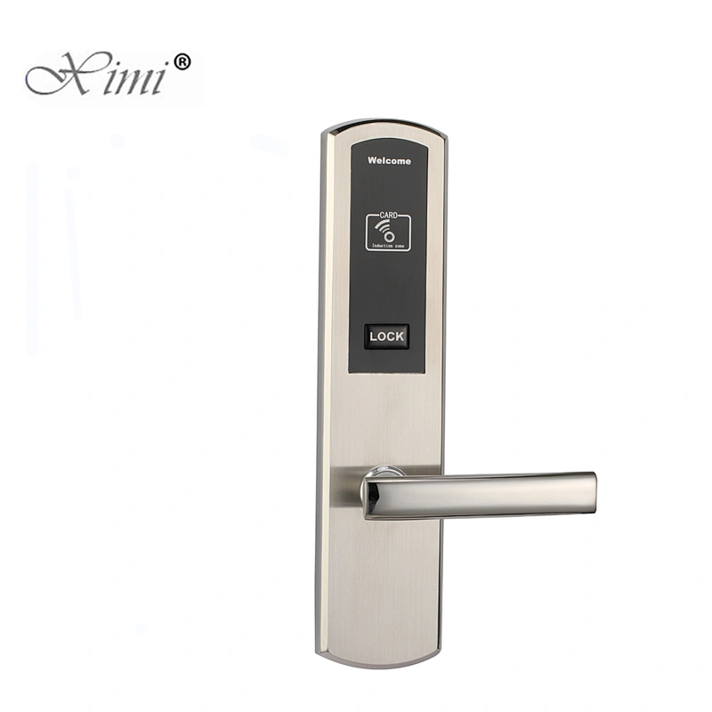 2018 HM336 Smart Card RF Hotel Door Lock Digital Keyless Door Access Control Hotel Lock System