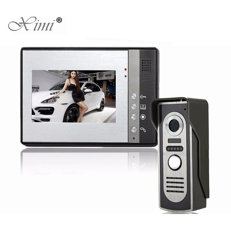 7 inch color ip door phone apartments doorbell ip video intercom system video door phone