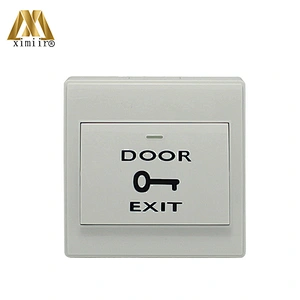 Hot selling Plastic Exit button/Push Button/Door release button switch for access control system X01