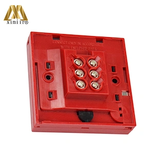 Red Color Emergency door release Emergency Break Glass Switch Exit Button For Access Control System XM-E20D
