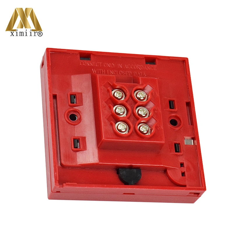 Red Color Emergency door release Emergency Break Glass Switch Exit Button For Access Control System XM-E20D
