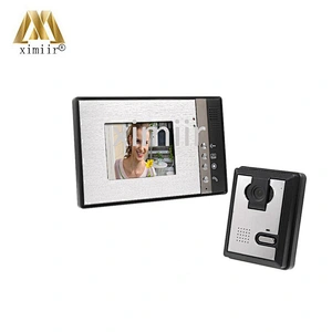 New video 801MA11 7 inch color wired apartment video door ip video door phone