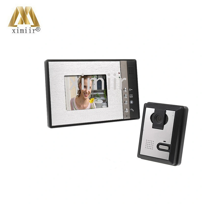 New video 801MA11 7 inch color wired apartment video door ip video door phone