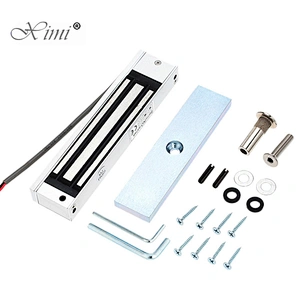 XM-M180 NC type 180kg electronic magnetic lock 350lbs EM lock electric magnetic lock with LED