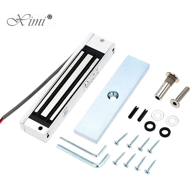 XM-M180 NC type 180kg electronic magnetic lock 350lbs EM lock electric magnetic lock with LED